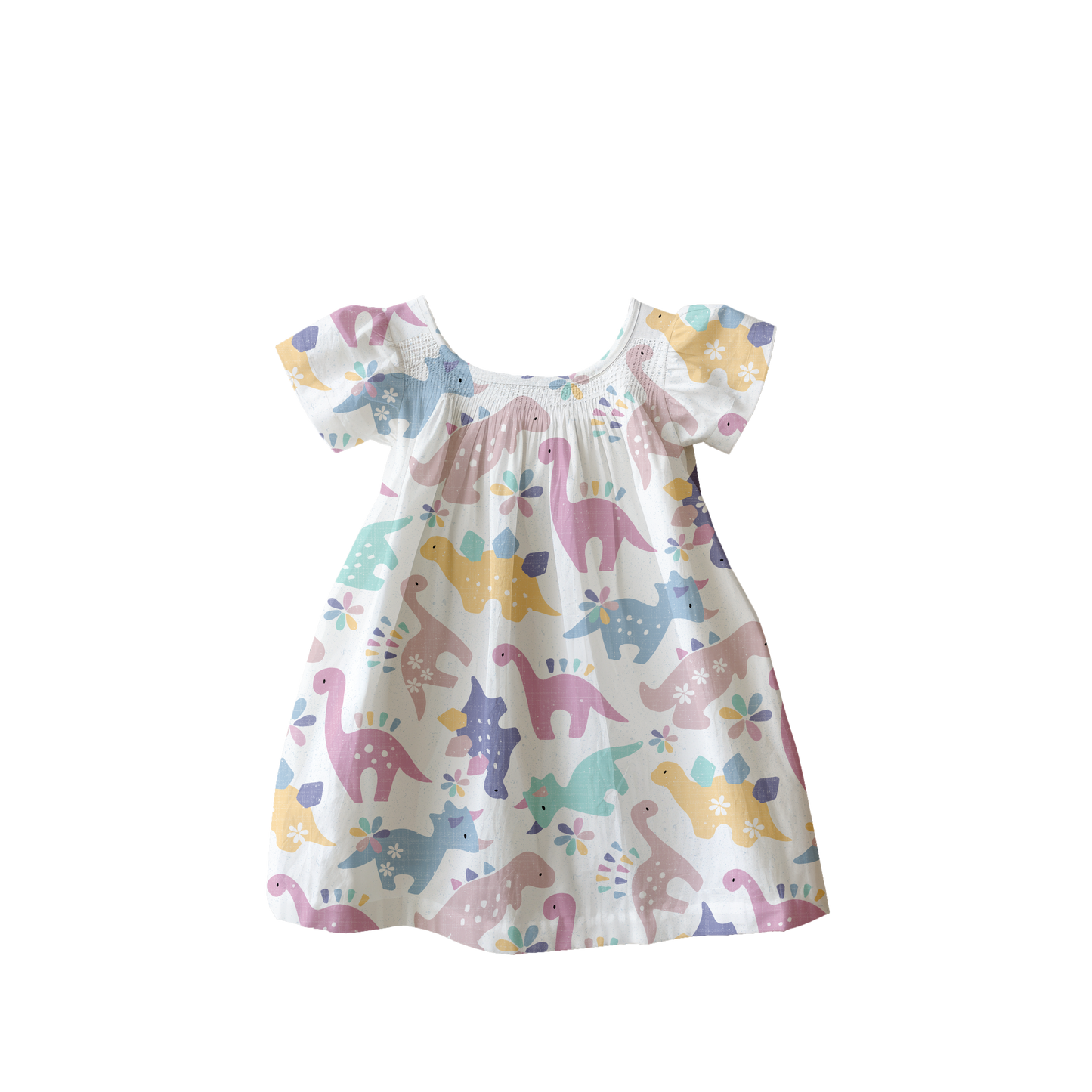 Rainbow Dinosaurs Kids Pattern Design
