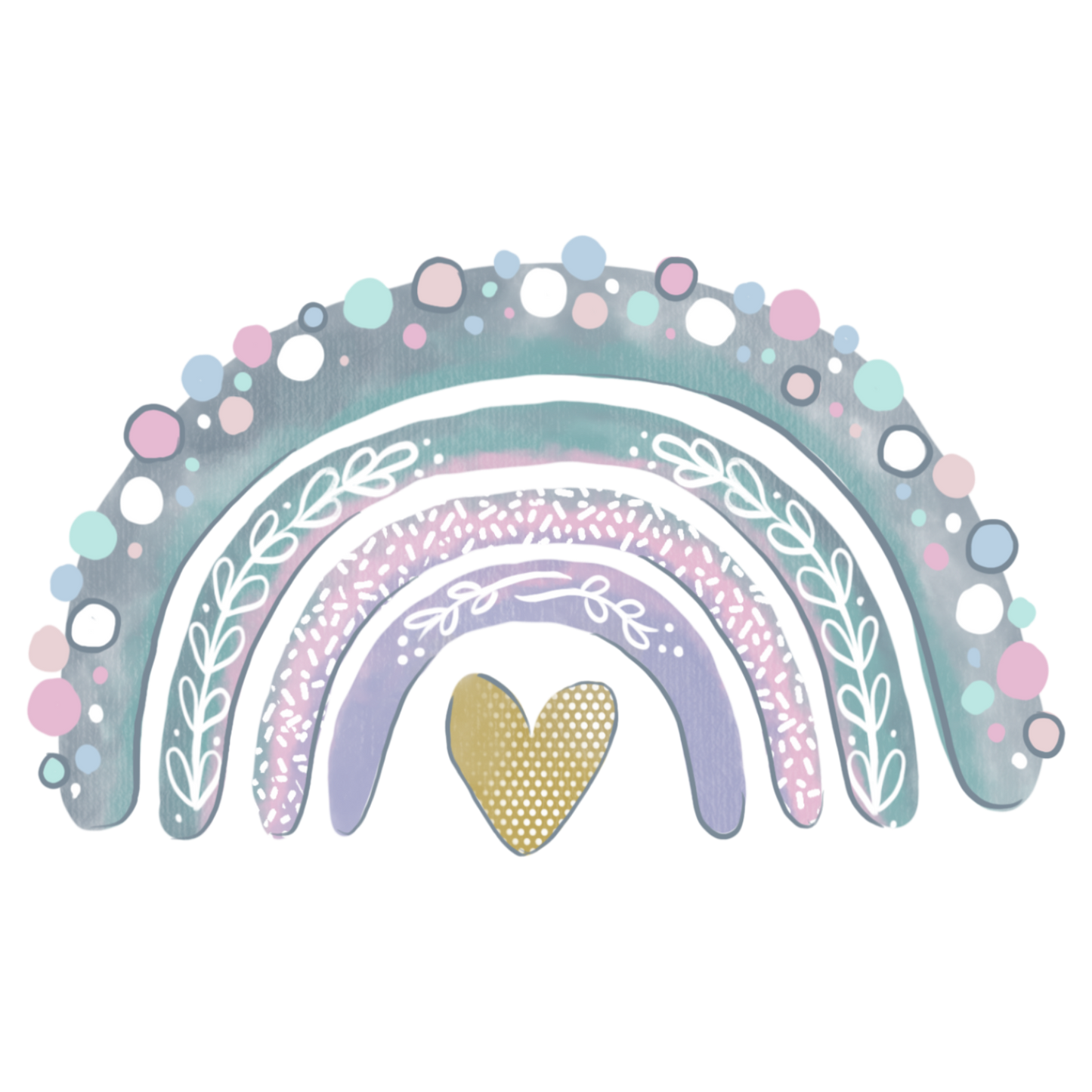 Rainbow Hare Children's Illustration