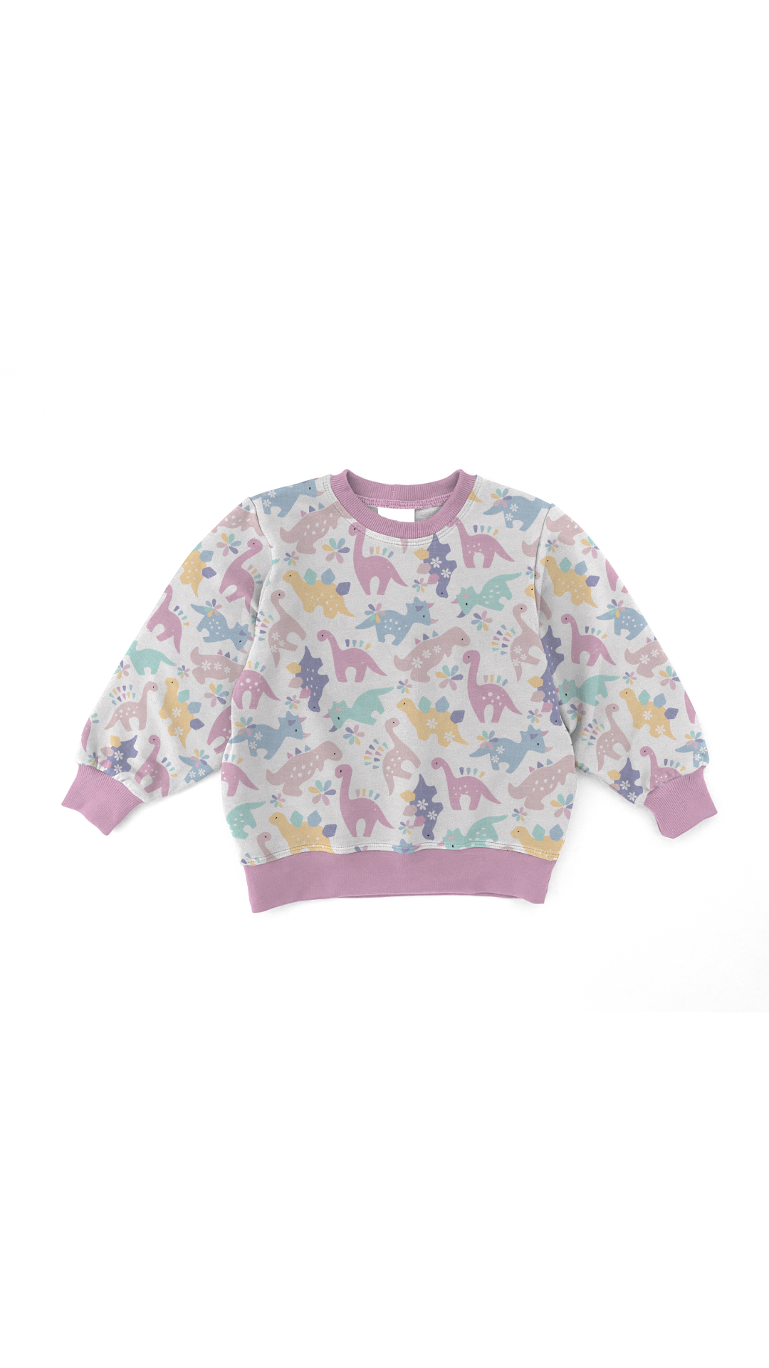 Rainbow Dinosaurs Kids Pattern Design