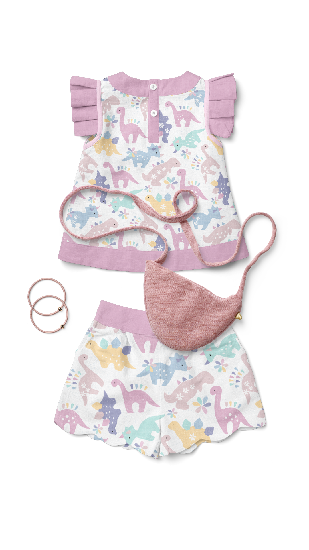 Rainbow Dinosaurs Kids Pattern Design