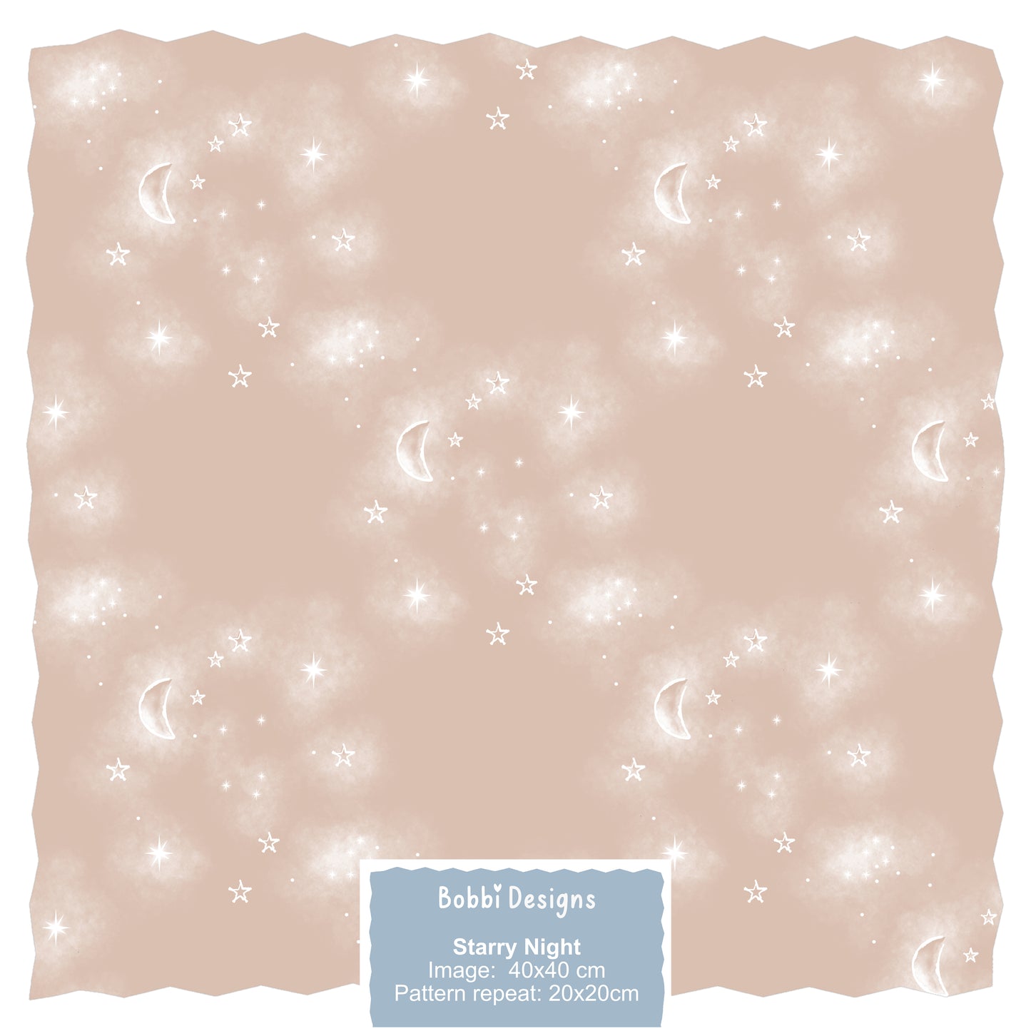 Moonlight Magic Halloween Seamless Pattern Design In Pumpkin